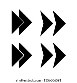 Arrow icon  isolated vector