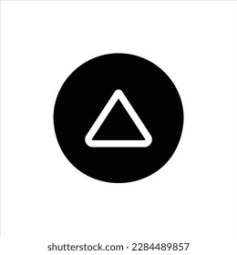 Nach oben sehnliches Symbol mit isoliertem Vektorgrafik und transparentem Hintergrund.