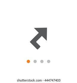 Similar Images, Stock Photos & Vectors of arrow Icon - 450637633