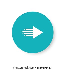 arrow icon logo concept design