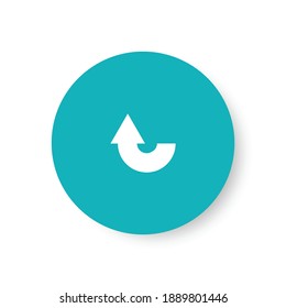 arrow icon logo concept design
