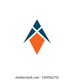 Arrow icon logo design