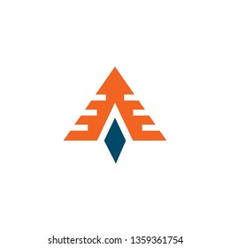 Arrow icon logo design