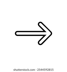 Arrow icon logo design. Arrow sign and symbol for web design.