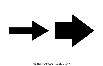 Arrow icon logo design. Arrow sign and symbol for web design.