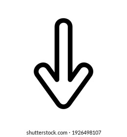 arrow icon or logo isolated sign symbol vector illustration - high quality black style vector icons
