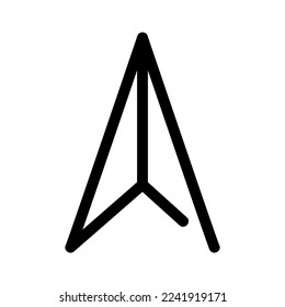 arrow icon or logo isolated sign symbol vector illustration - high quality black style vector icons
