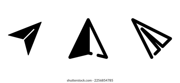 arrow icon or logo isolated sign symbol vector illustration - high quality black style vector icons