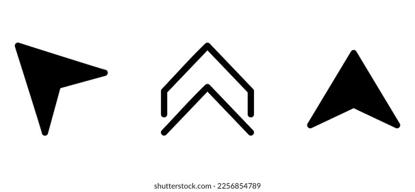 arrow icon or logo isolated sign symbol vector illustration - high quality black style vector icons