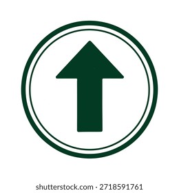Vector del sello del logotipo del icono de la flecha en el fondo blanco
Icono de sello de Vector