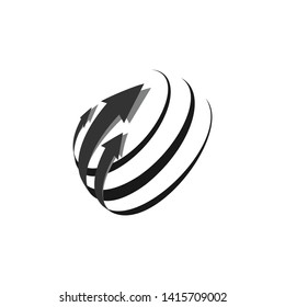 Arrow Icon and Logo Template