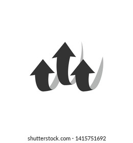 Arrow Icon and Logo Template