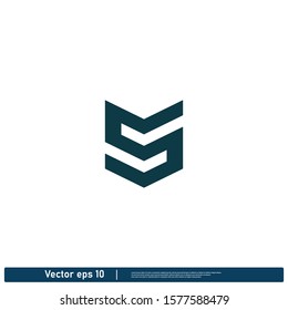 Arrow icon Logo template design element vector eps 10