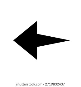 Arrow icon mark, fill, illustration