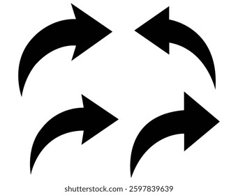 arrow icon mega set vector