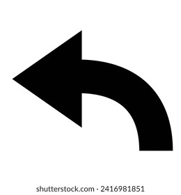 Arrow icon. Modern simple arrow or cursor. Directional arrow flat style isolated on white background. Vector illustration