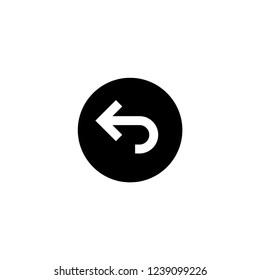 Arrow icon. Next and back sign