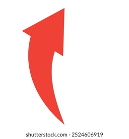  arrow icon on white background. flat style. arrow icon for your web site design, logo, app, UI. arrow indicated the direction symbol. curved arrow sign.