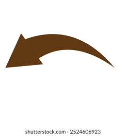  arrow icon on white background. flat style. arrow icon for your web site design, logo, app, UI. arrow indicated the direction symbol. curved arrow sign.