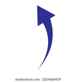  arrow icon on white background. flat style. arrow icon for your web site design, logo, app, UI. arrow indicated the direction symbol. curved arrow sign.