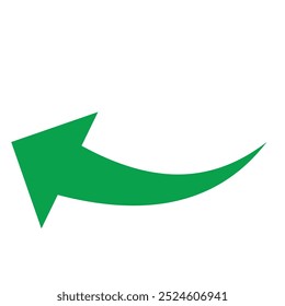  arrow icon on white background. flat style. arrow icon for your web site design, logo, app, UI. arrow indicated the direction symbol. curved arrow sign.