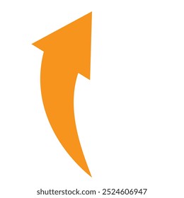  arrow icon on white background. flat style. arrow icon for your web site design, logo, app, UI. arrow indicated the direction symbol. curved arrow sign.