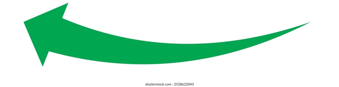icono de flecha sobre fondo blanco. estilo plano. icono de flecha para el diseño de su Sitio web, logotipo, App, interfaz de usuario. flecha indica el símbolo de dirección.