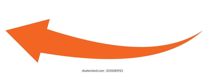  arrow icon on white background. flat style. arrow icon for your web site design, logo, app, UI. arrow indicated the direction symbol. curved arrow sign.