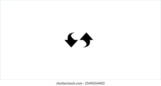 icono de flecha sobre fondo blanco. estilo plano. icono de flecha para el diseño de su Sitio web, logotipo, App, interfaz de usuario. flecha indica el símbolo de dirección. 