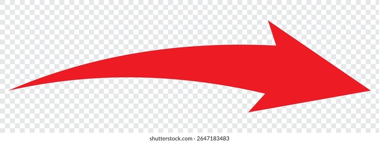 Arrow icon on white background. flat style. arrow icon for your web site design, logo, app, UI. arrow indicated the direction symbol. curved arrow sign.