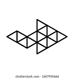 Arrow Icon in Outline Style