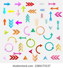 
arrow icon pack, arrow icon collection