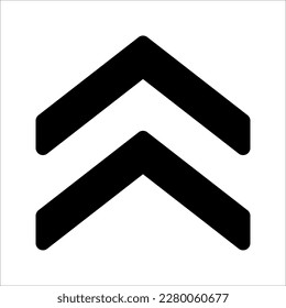 arrow icon. arrow icon page symbol for your web site design arrow icon logo, app, UI. vector illustration on white background