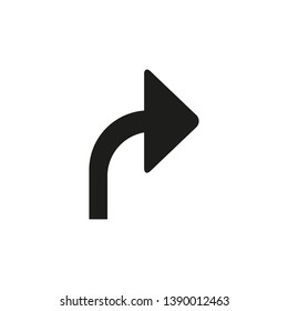 Arrow Icon, Arrow Icon pictogram, Arrow Icon Vector illustration, isolated backward arrow icon.