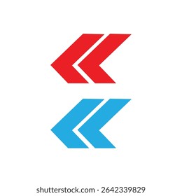 Arrow icon. Pointer sign. Direction symbol. Flat design style eps 10