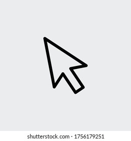 Arrow icon ,pointer icon vector logo template