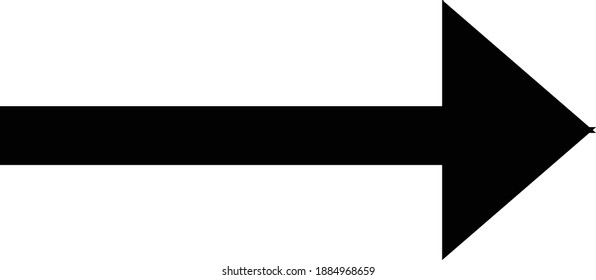 icono de flecha apuntando a la derecha en blanco y negro