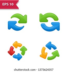 Arrow Icon. Professional, pixel-aligned icons in realistic colors.