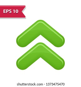Arrow Icon. Professional, pixel-aligned icon in realistic colors.