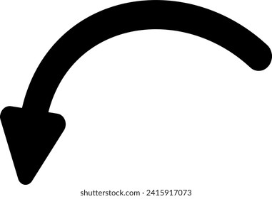 Arrow Icon. Replaceable vector design.