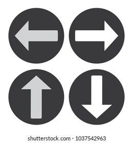 Arrow icon set