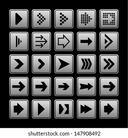 Arrow icon set