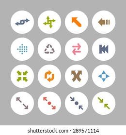 arrow icon set