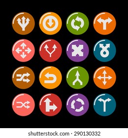 arrow icon set