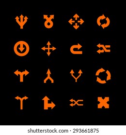 arrow icon set