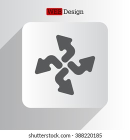 Arrow icon set