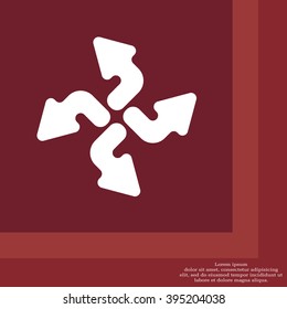 Arrow icon set