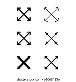arrow icon set