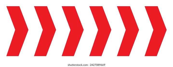 Pfeilsymbol. Setzen Sie schwarze Pfeile Symbole. Effekt "Verrunden". Vektor isoliert auf weißem Hintergrund