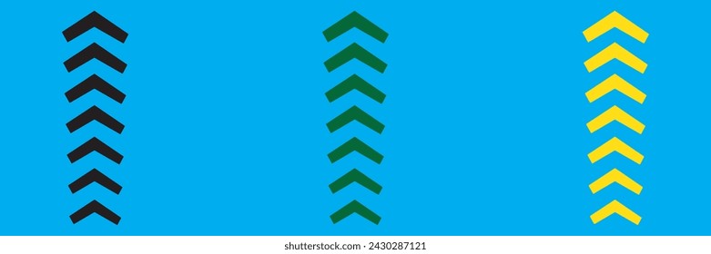 Arrow icon. Set black arrows symbols. Blend effect. Vector isolated on white background